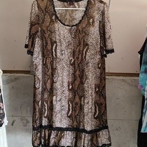 Lady Noiz DRESS snakeskin print XL